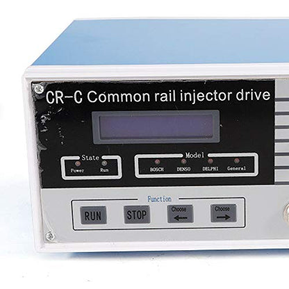 Kit de probador de inyector Common Rail, 600 bar 8000PSI CR-C Multifunción Diesel Common Rail Inyector Probador + Boquilla de combustible S60H para 6190/6200/6170 Diesel