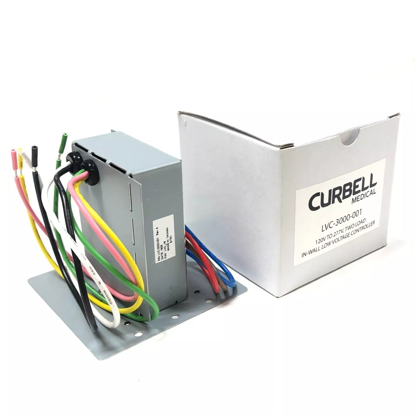 LVC-3000-001 Controlador de bajo voltaje de pared de dos cargas de 120 V a 277 V de Curbell