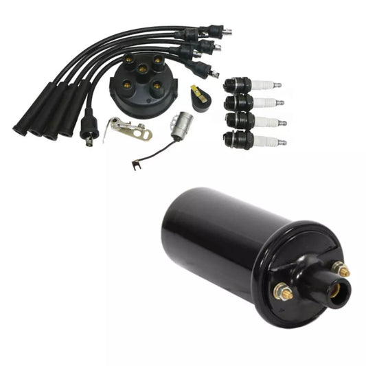 Kit completo de afinación y bobina de 12 V compatible con Massey Ferguson TO20 TO30 TO35 F40 MH50