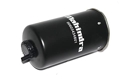 AEspares Fuel Filter Assembly Compatible With Mahindra Tractor Part No. 006034348U1