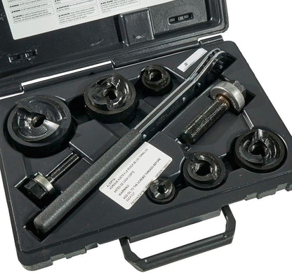 Klein Tools 53732SEN Juego de 6 Sacabocados de 1/2” a 2”