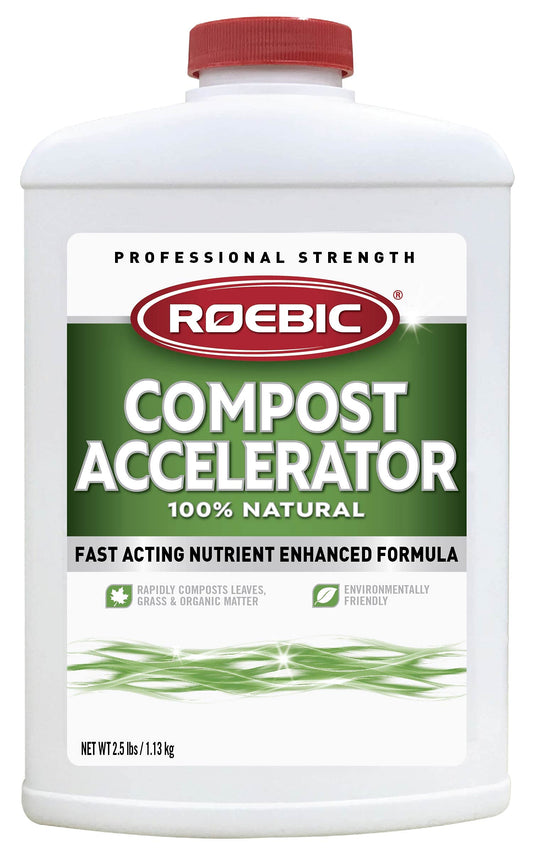 Roebic Acelerador de compost bacteriano CA-1: 2.5 libras, para un compostaje más rápido