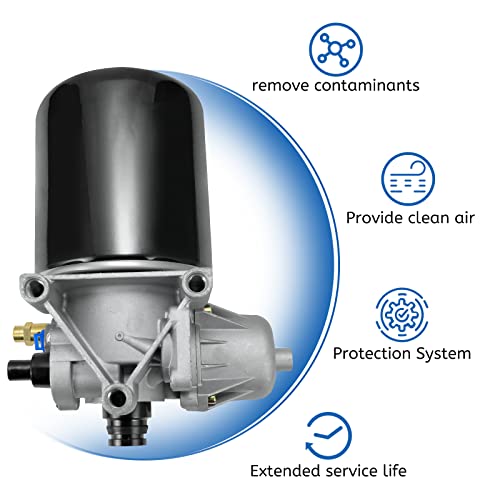 Conjunto de secador de aire para Meritor Wabco System Saver 1200 Series 12V R955205 4324130010