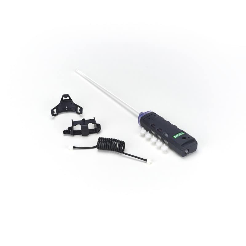 MSA 10152669 ALTAIR Sonda de bomba, gris, línea de aire recta estándar, aprobada y certificada por América del Norte, accesorio para detector de gas a batería, incluye cargador/varita/tapa de calibración/manguera de acoplamiento