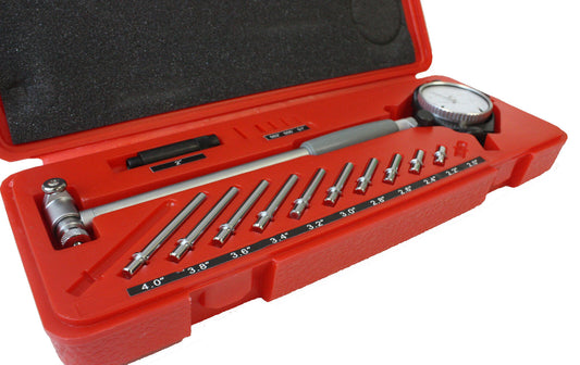 Calibrador de calibre de cilindro de motor de 2" a 6" con dial y resolución de 0,0005" US SH