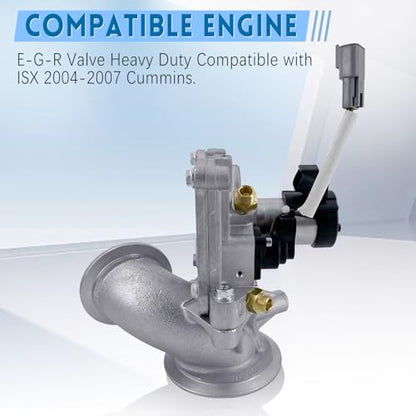3104874 3682805 4955422RX Válvula de servicio pesado para ISX 2004-2007 Cummins 12.7L 14.0L 14.9L Compatible con 2003-2007 Peterbilt 379