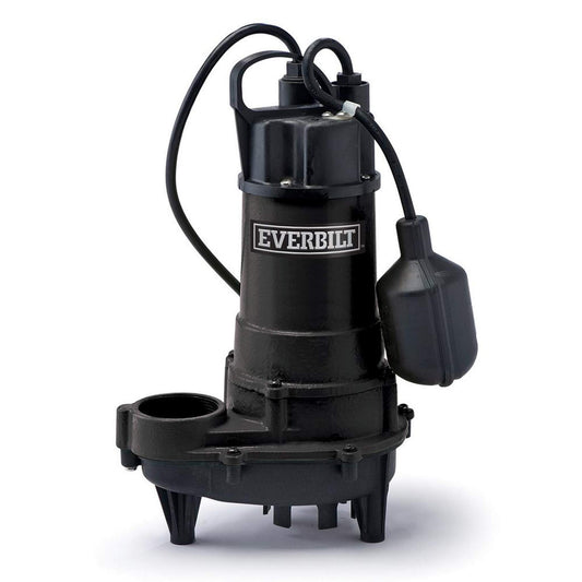 Everbilt 308300775 Bomba de efluente de 1/2 Hp con interruptor atado