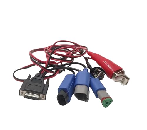 Escáner de diagnóstico 124032 Link 2 universal resistente Diesel Truck Excavator compatible con Nexiq Link 2 Heavy Duty Truck Scanner Diagnóstico USB Link 2 con adaptador de interfaz Bluetooth