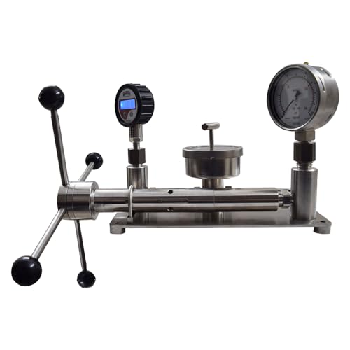 Ace Instruments Modelo: AI-PCAL1. Rango: 0-200 kg/cm² Calibrador de presión y vacío de sobremesa (rango: 0-200 kg/cm²) para laboratorios de calibración, industria farmacéutica y petroquímica.