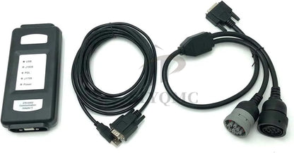 for Perkins Excavator Truck Boat EST Diagnostic Tester 27610402 27610401 Communication Adapter 3EST Diagnostic Tool Scanner with Software 2021B (Standard Edition)