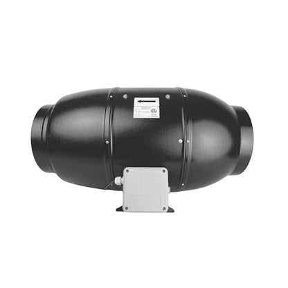 VENTS -US TT Silent M 315 Ventilador de conducto en línea para aplicación de alta presión estática de hasta 1050 CFM - Resistente a los rayos UV, carcasa de absorción de sonido, (diámetro de conducto