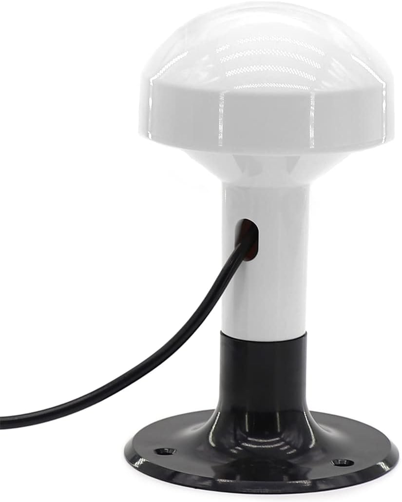 Antena GPS marina reemplazo de antena para Garmin GPSMAP GDU GNC NavTalk Pilot StreetPilot AIS barco navegación receptor Fishfinder Sounder+cable de 26 pies conector TNC adaptador BNC+base de