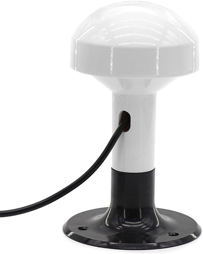 Antena GPS marina reemplazo de antena para Garmin GPSMAP GDU GNC NavTalk Pilot StreetPilot AIS barco navegación receptor Fishfinder Sounder+cable de 26 pies conector TNC adaptador BNC+base de