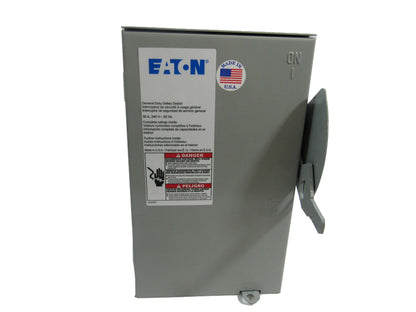 Eaton Cutler-Hammer DG321NRB - Interruptor de seguridad fusible, NEMA-3R, 30A, 240V, 4 hilos