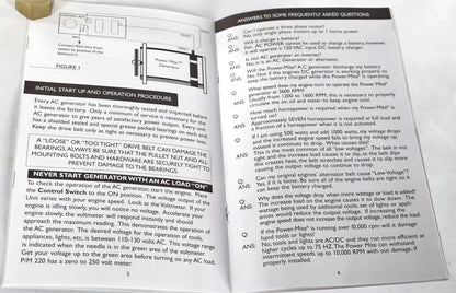 Nuevo Kit generador de PM-220 accionado por correa Fabco Power Mite con caja de control y PMVR-