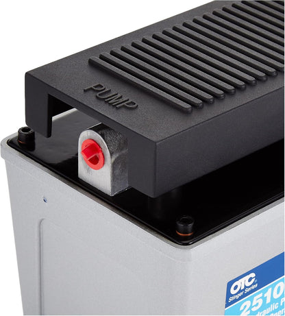 ‎OTC 2510A Bomba hidráulica, manguera de repuesto y acoplador., De tacón