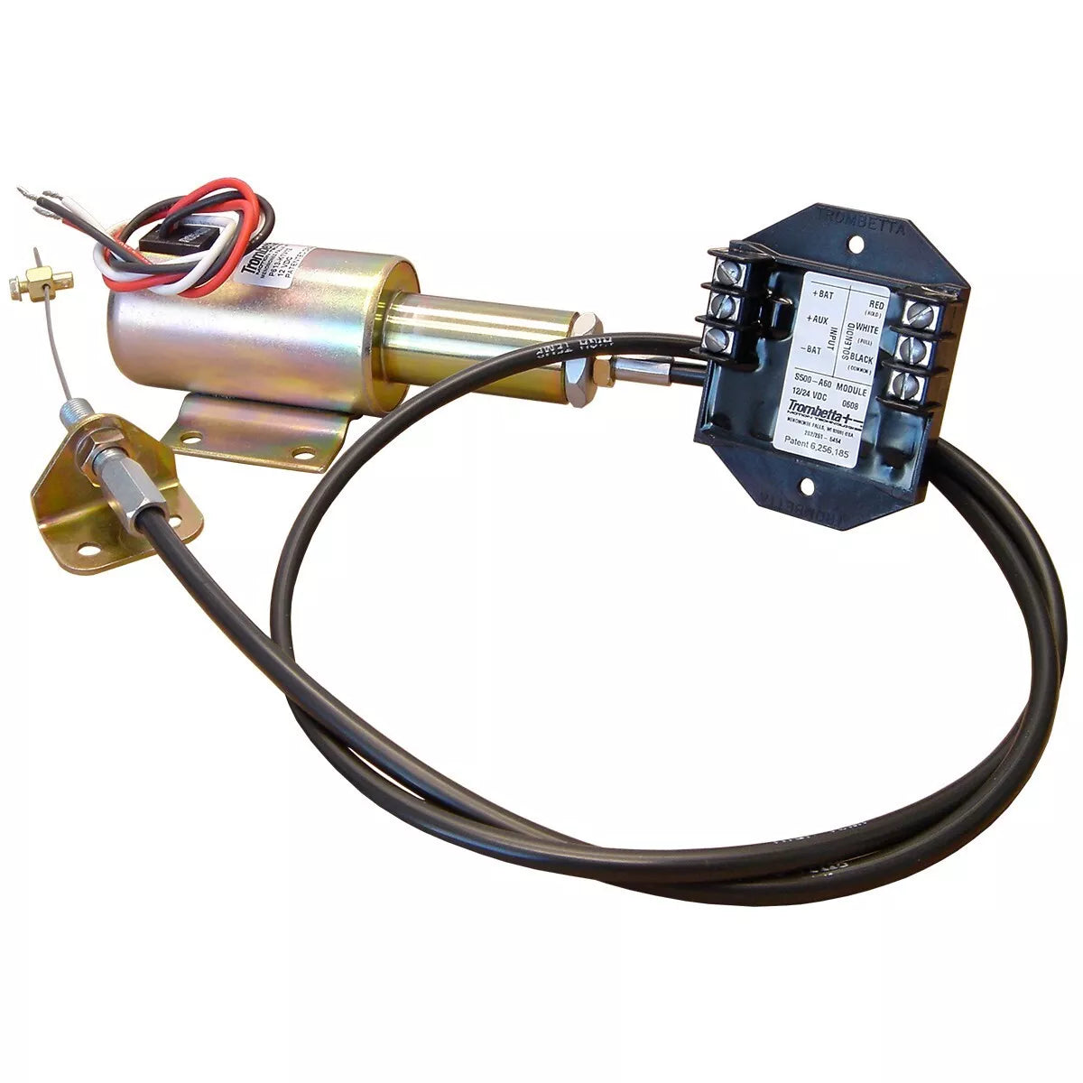 Trombetta P613-K1V12: 12 Volt Throttle Control Cable Kit W/ S500-A60 Included