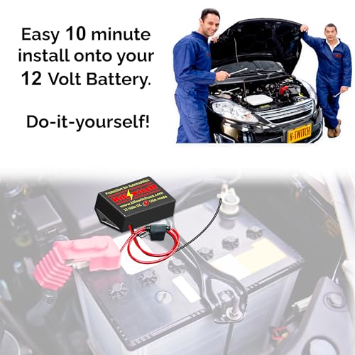 Protección EMP para automóviles y protección EMP para camiones, protector EMP de 12 V CC más protector de rayos y llamaradas solares, 3 etapas de MOV, diodos TVS y tecnología de derivación EMF de baja