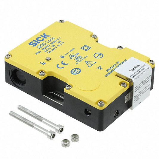 SICK, Inc. 6025115 i200 Lock Liberación de solenoide 5PST-4NC (Normalmente cerrado)/1NO (Normalmente abierto)