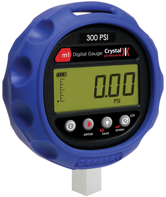 Crystal Engineering m1 Digital Pressure Gauge - 300 psi (M1-300PSI-BSP)