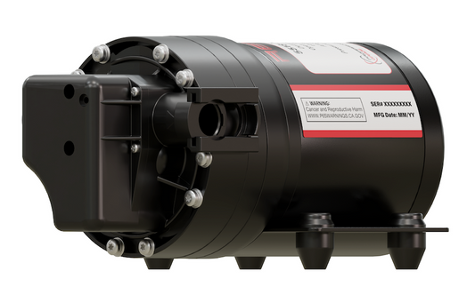 Bomba de diafragma eléctrica Remco 5518-1I1-94A "Fatboy" (7 GPM/100 PSI, bajo demanda)
