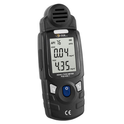 PCE Instruments Detector de gases COV de PCE Instruments con pantalla LCD y batería recargable (PCE-VOC 1)