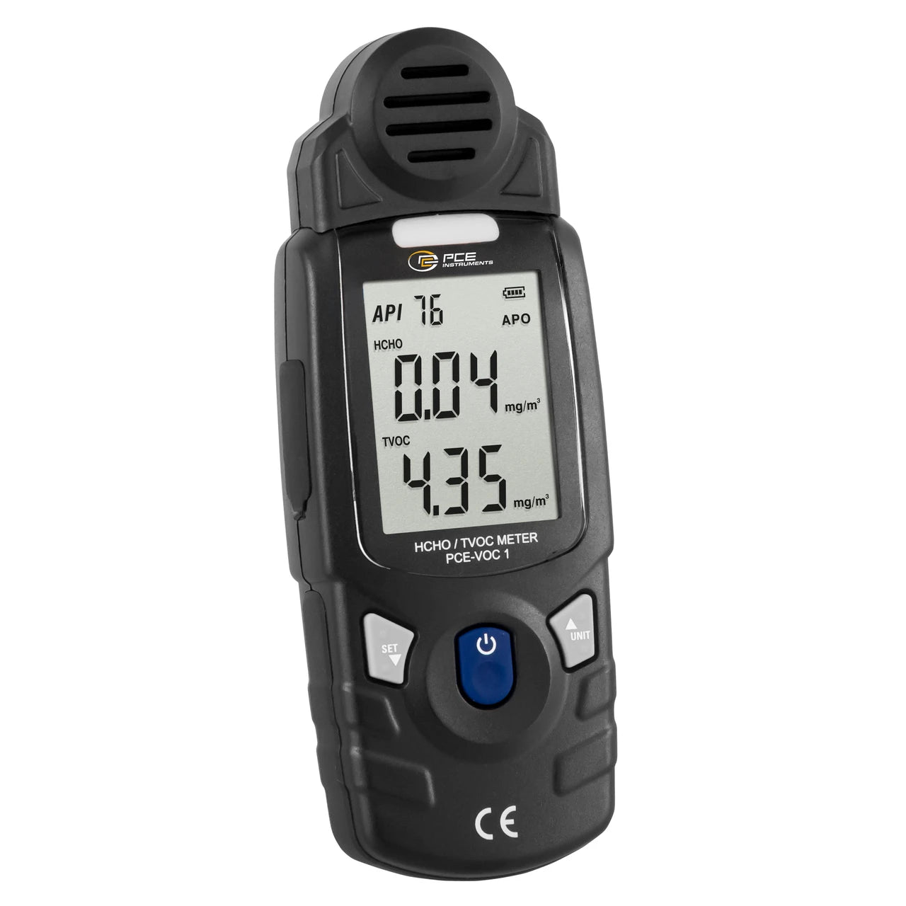 PCE Instruments Detector de gases COV de PCE Instruments con pantalla LCD y batería recargable (PCE-VOC 1)