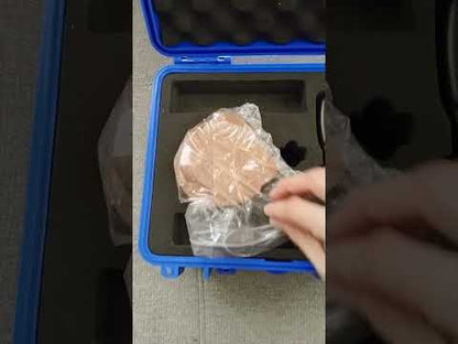 Leeb Medidor de dureza 170 a 960 HLD Metales Durómetro Probador HL HB HRB HRC HRA HV HS con dispositivo de impacto tipo D estándar D Bloque de prueba para acero Hierro Bronce Cobre 10