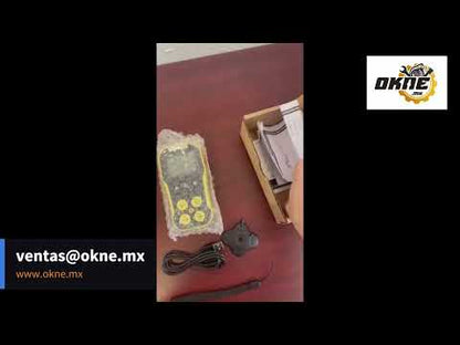 Monitor de gas calibrado NIST de Estados Unidos por Forensics | O2, CO, H2S, LEL | Recarga USB |