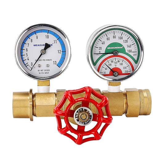 MEASUREMAN Water Flow, Temperature and Pressure Test Assembly