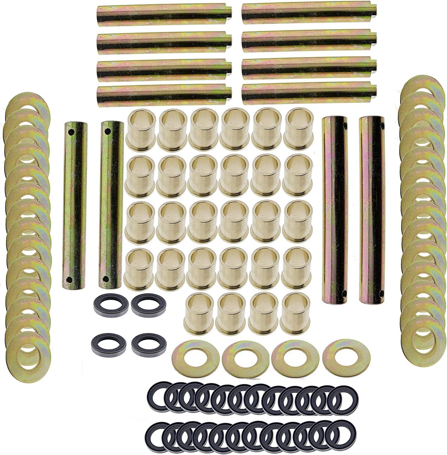 Kit de reparación de bujes y sellos de pasador de rodaje compatible con Bobcat MT85 6730701 6730702 7100963 6679135 6732271 6732013