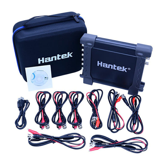 Hantek 1008B Osciloscopio automotriz de 8 canales con 80 tipos de encendido/sensor/detección de camión/performe/función de arranque