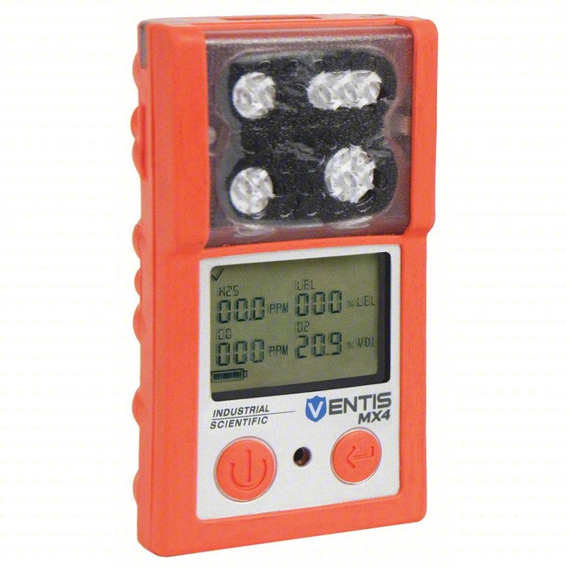 INDUSTRIAL SCIENTIFIC Multi-Gas Detector: IP66/IP67, INDUSTRIAL SCIENTIFIC Ventis MX4, Ventis MX4 Model VTS-K5234101101
