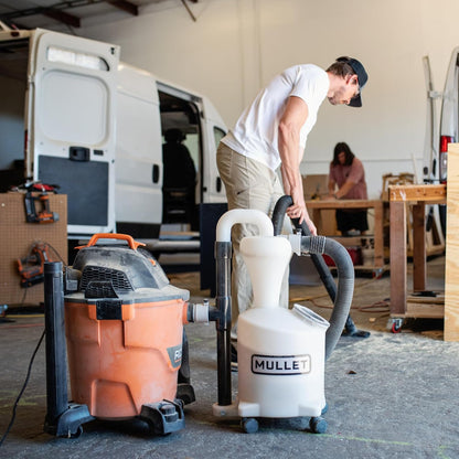 Mullet ThirdHand - Brazo de recogida de polvo (brazo de pluma + ciclón)