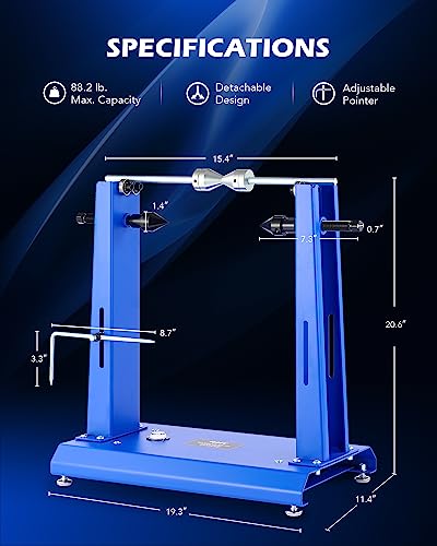 Orion Motor Tech Equilibrador de Ruedas de Motocicleta y Soporte de Alineación, Soporte de Equilibrador de Neumáticos para Rueda de Motocicleta con Puntero de Alineación Ajustable