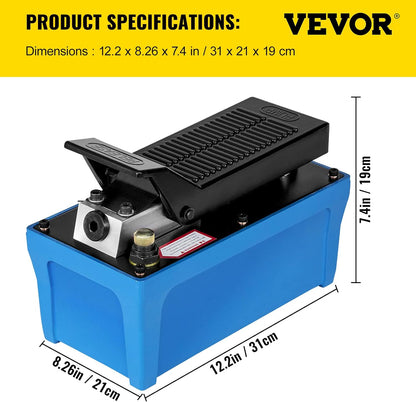 Mophorn Air Hydraulic Pump 10000 PSI NAP-002