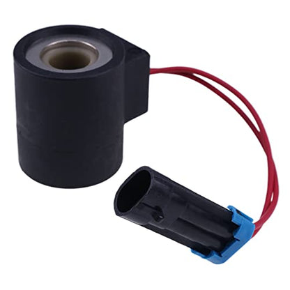 Bobina de válvula solenoide 6671026 compatible con Bobcat 553 753 763 773 853 863 864 873 883 A220 S185 T190 T200