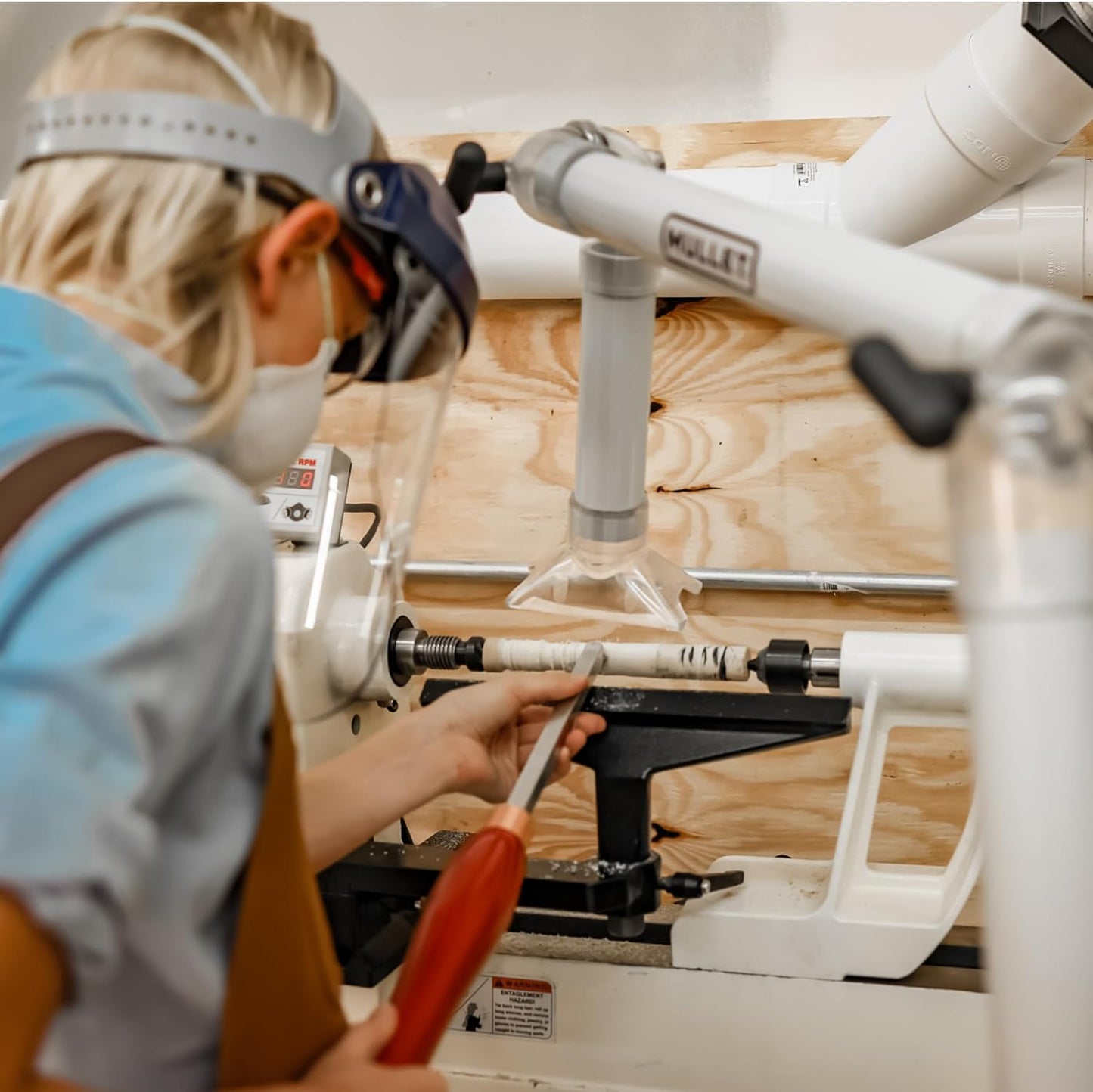 Mullet ThirdHand - Brazo de recogida de polvo (brazo de pluma + ciclón)