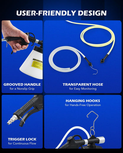 Orion Motor Tech Bomba de Líquido de Transmisión de 7.5 L, Kit de Recambio Manual ATF de 2 Galones, Bomba de Mano de Líquido de Transmisión, Bomba de Transferencia de Líquido de Transmisión