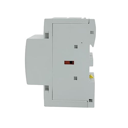 Contactor IEC de 400 V (funcionamiento silencioso) – Bobina de 110/120 VAC, carga del motor 40 A, carga de iluminación 63 A, incluye 35 x 152,40 mm acero zinc DIN y tornillos Phillips 2#10