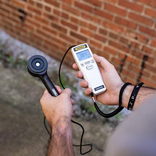 General Tools Medidor digital UVA/UVB | Mide la intensidad UV-A/B (280-400 nm) | Dos rangos, LCD retroiluminado, función de memoria | Monitoreo de seguridad y medio ambiente | El kit incluye trípode y montaje magnético