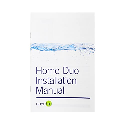 NuvoH2O Home Duo - Sistema de filtración de sabor y suavizante para toda la casa