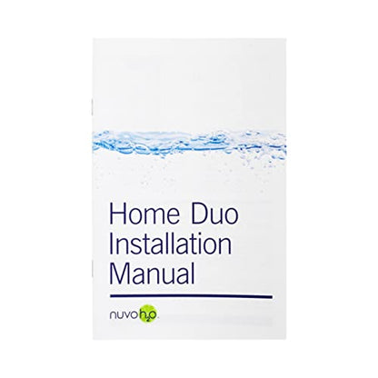 NuvoH2O Home Duo - Sistema de filtración de sabor y suavizante para toda la casa