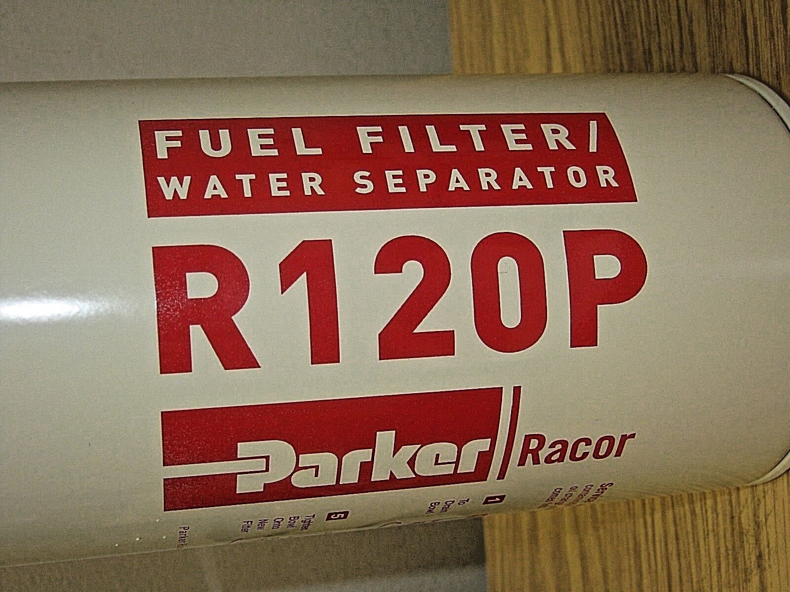BOX of 6 - RACOR R120P 30 MICRON FUEL FILTER/WATER SEPARATOR REPLACEME ...