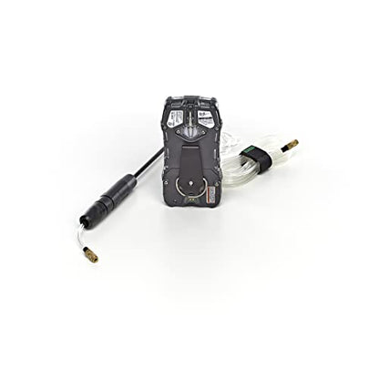 MSA 10116926 ALTAIR 5X - Detector multigas (LEL, O2, CO, H2S), línea de 10 pies, sonda de 1 pie, dispositivo de carbón con pantalla monocromática, monitor de gas portátil, UL/CSA, incluye instrumento/línea/sonda