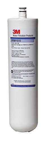 Cuno CFS8112-S Cartucho de filtro de agua con escala, blanco