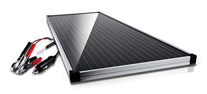 Schumacher SP-1500 - Cargador de batería solar / Mantenedor con controlador de carga solar de 15 W