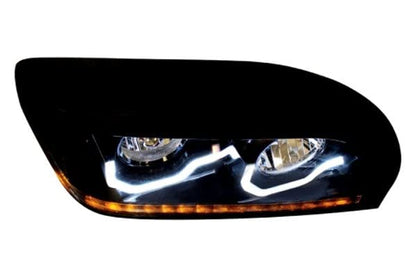 Faros delanteros de proyección Century Blackout Freightliner - Lado del pasajero