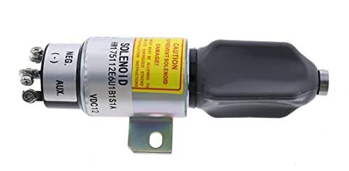 1700-2530 1751-12E6U1B1S1A - Solenoide de apagado diésel de 12 V