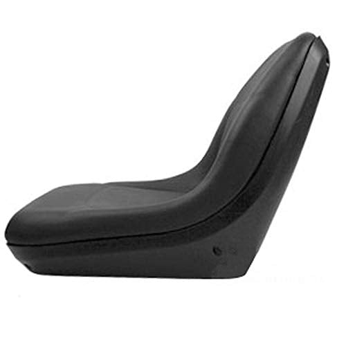 AM107759 - Asiento compacto negro para tractores John Deere, compatible con JD 655 755 756 855 856 955